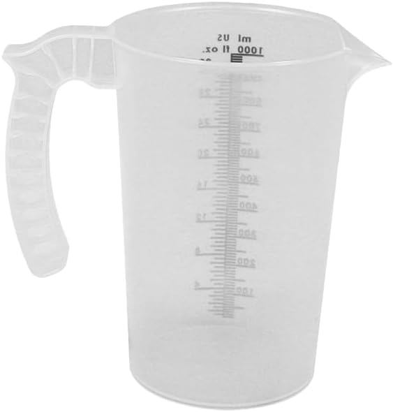 Jarra medición multiusos 32oz translúcido