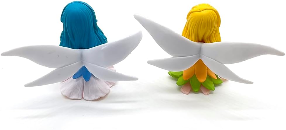 4 figuras ala mosca miniatura para niña decoración