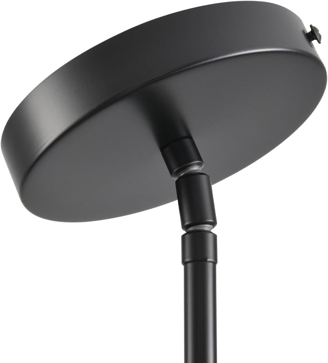 Luces colgantes isla cocina vidrio texturizado 12x4pulg 3uds