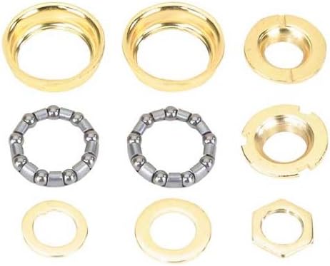 Set soporte inferior bicicleta 5/16x9 24t dorado