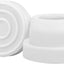 Protectores escalera piscina enterrada goma blanca set 2