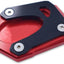 Soporte lateral CNC para Grom125 MSX125 2013 rojo