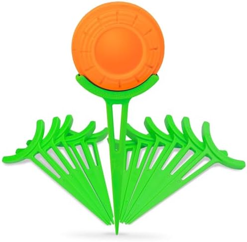 Soportes objetivo ganchos garra arcilla o estacas suelo