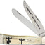 Navaja bolsillo American Lineman Natural Bone 4.125"