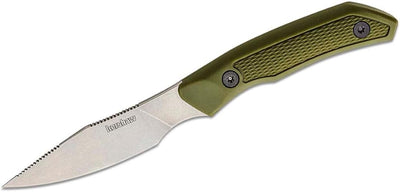 Cuchillo EDC hoja D2 3.3pulg diseño oliva con funda