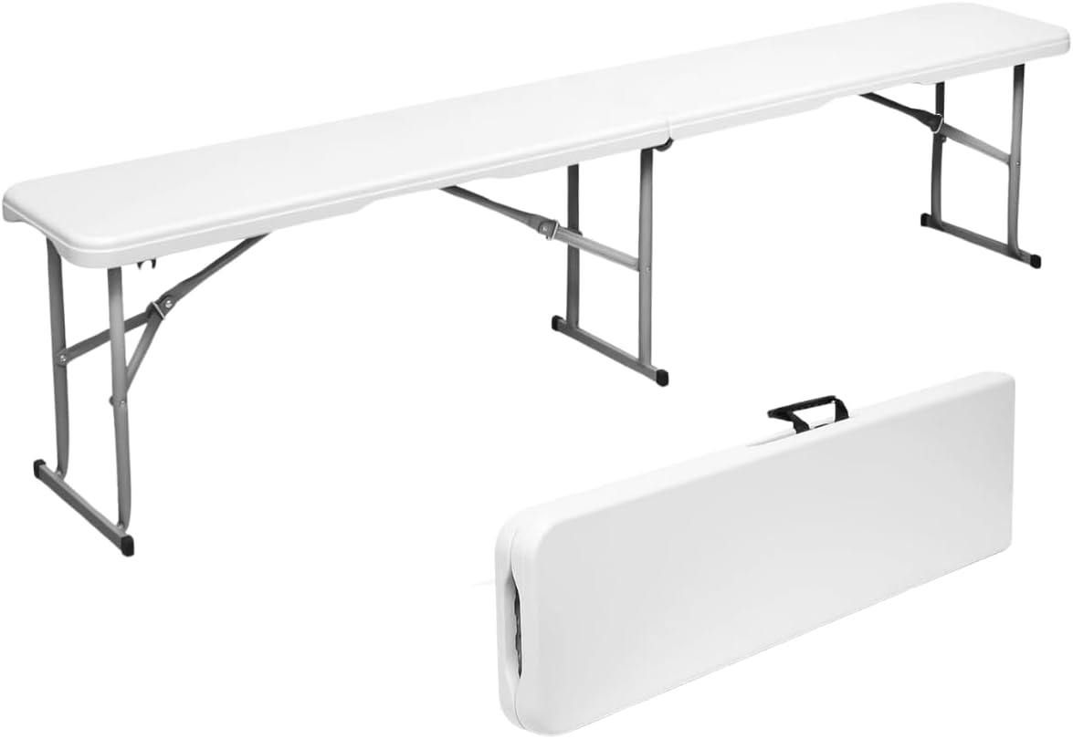 Banco plegable plástico multiusos 6pulg