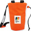Bolsa tiza escalada roca con cremallera tela resistente