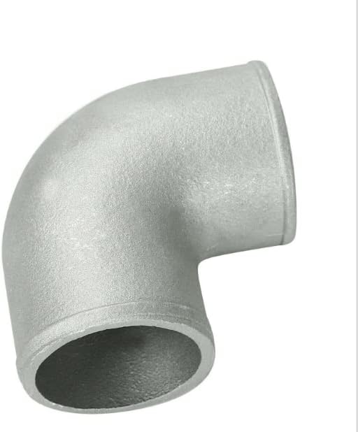 Codo unión aluminio 64mm 2.5" para tubo intercooler turbo
