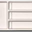 Organiz. utensilios cocina expandible blanco