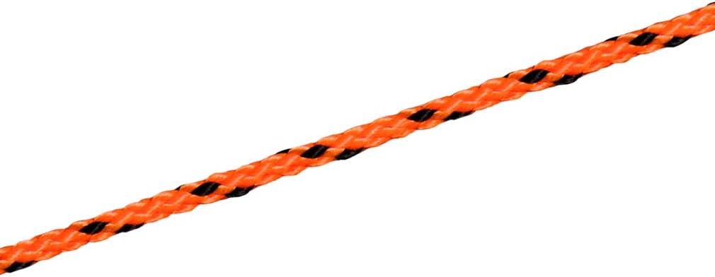Pack 6 rollos trenzados Mason Line 1000pulg Negro/Naranja