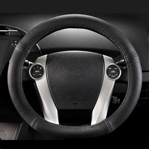 Funda volante cuero microfibra Toyota Prius C negro