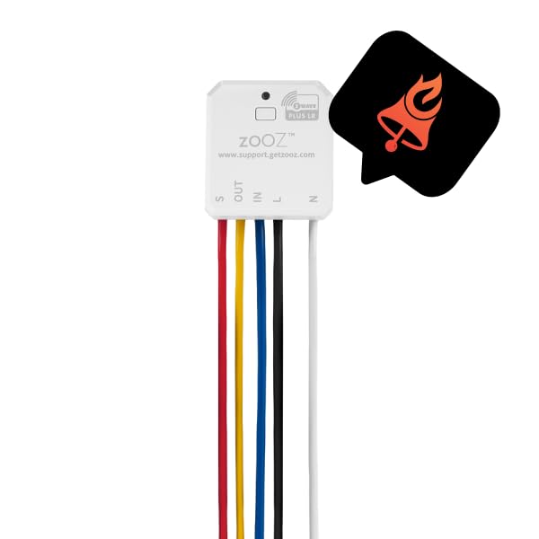 Sensor señal DC Z-Wave para detectores humo CO