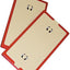 2 Pzas Placas Antiderrap Rojo Pequeño