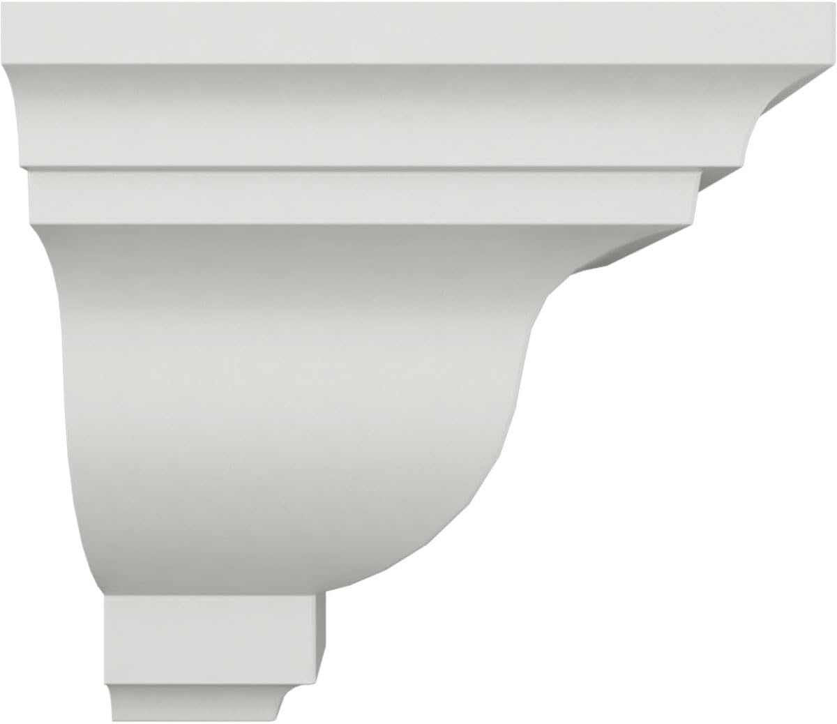 Moldeo esquina exterior 5pulg x 5pulg imprimado