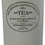 Recipiente té hermético gris paloma fabricado Inglaterra