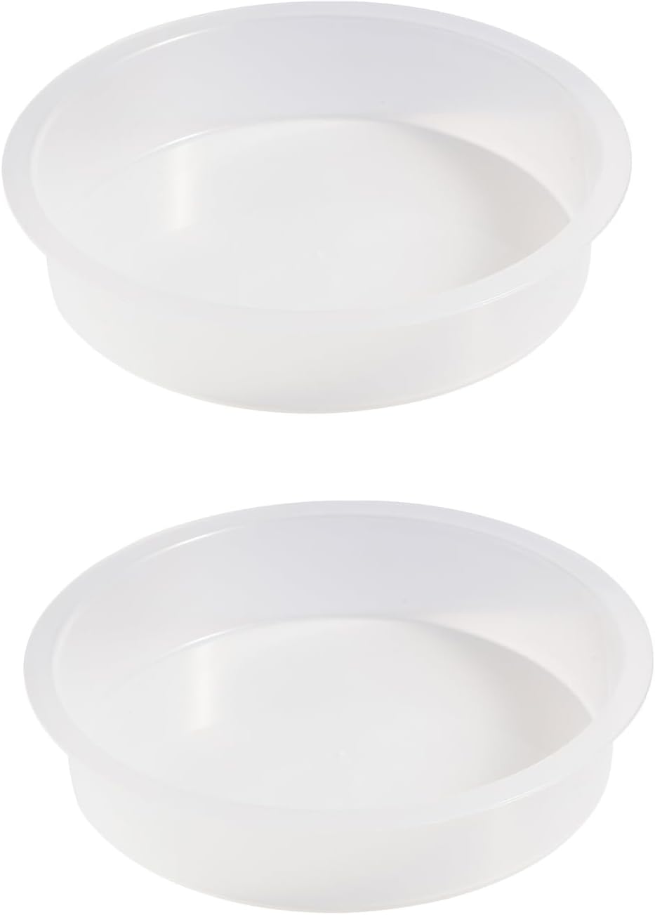 2 Pzas Comederos Pájaros Plástico Bandejas Alimentación Agua