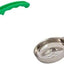 Cucharas acero inox 4oz verde plata/verde set 2