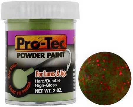Pintura en polvo para señuelos Pro-Tec 2oz color rojo