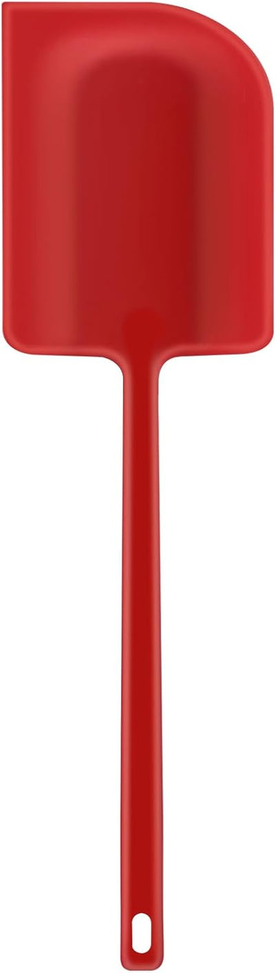 Espátula silicona borde ancho resistente 600°F cocina hornear