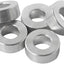 Espaciador aluminio 5/8x5/16 pulg redondo liso sin roscar