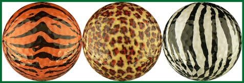 Set pelota golf estampado animal