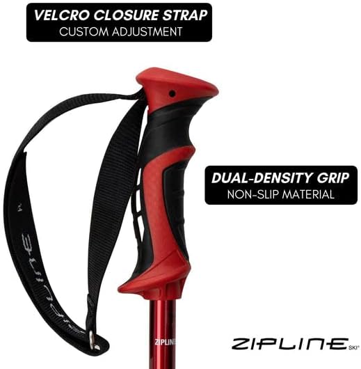 Bastones esquí grafito carbono Zipline Blurr 16.0