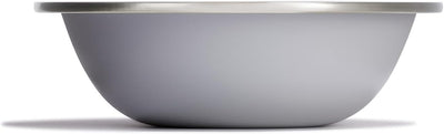 Tazón acero inox reutiliz. camping gris abedul