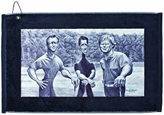 Toalla golf color negro 16x25"