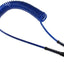 Manguera aire espiral PU 1/4pulg 15ft con 2 accesorios MPT