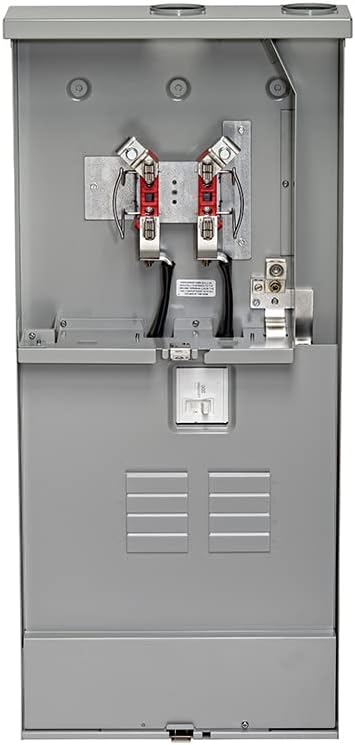 Medidor exterior 200A LS820-BTD 8 espacios sin anillo