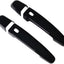 Accesorios manija puerta Chevy Camaro negro brillante
