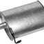 Silenciador escape ajuste directo 1.5x1.625pulg para Geo