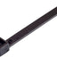 Bridas cremallera negras 8pulg pack 100 resistentes UV
