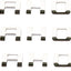 3 Pack Emblemas Cromados Placa Tahoe 07-19 Brillantes