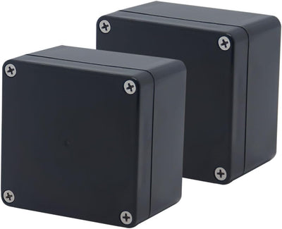 Caja conexiones impermeable IP67 ABS negra 3.3x3.2x2.2inch