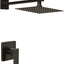 Set grifo ducha bronce ajuste regadera cuadrado