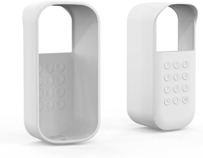 Funda silicona teclado myQ compatible 20° blanco