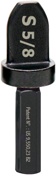 Herramienta estampación 5/8" broca hexagonal