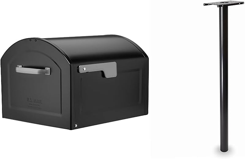 Buzón Postmount Centennial XL y Pacifica Negro