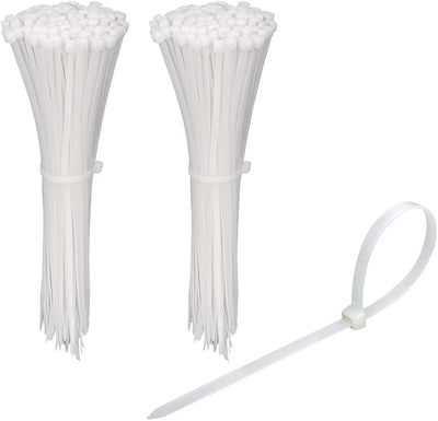 Pack 200 Bridas Plástico Nylon 6pulg Blanco