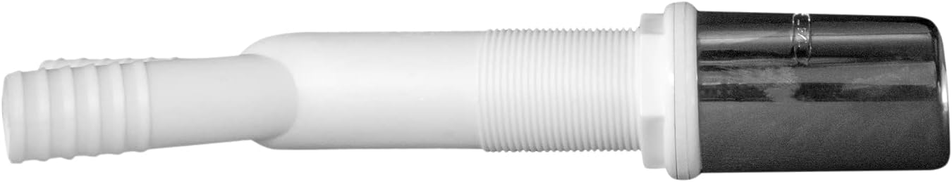 Espacio aire plástico válvula lavavajillas 5/8x7/8 pulg blanco