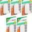 Ganchos pared para abrigos bolsas 5 pzas color blanco