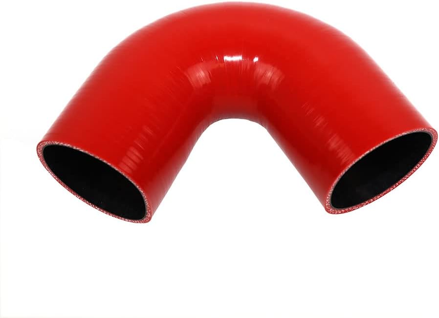 Manguera codo 135 grados silicona 3" 4 capas reforzadas