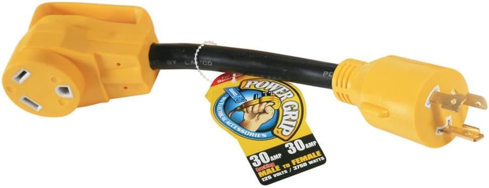 Adaptador generador PowerGrip 30A 12" 3 clavijas