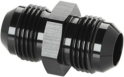 Acoplador 16AN aluminio negro conector combustible