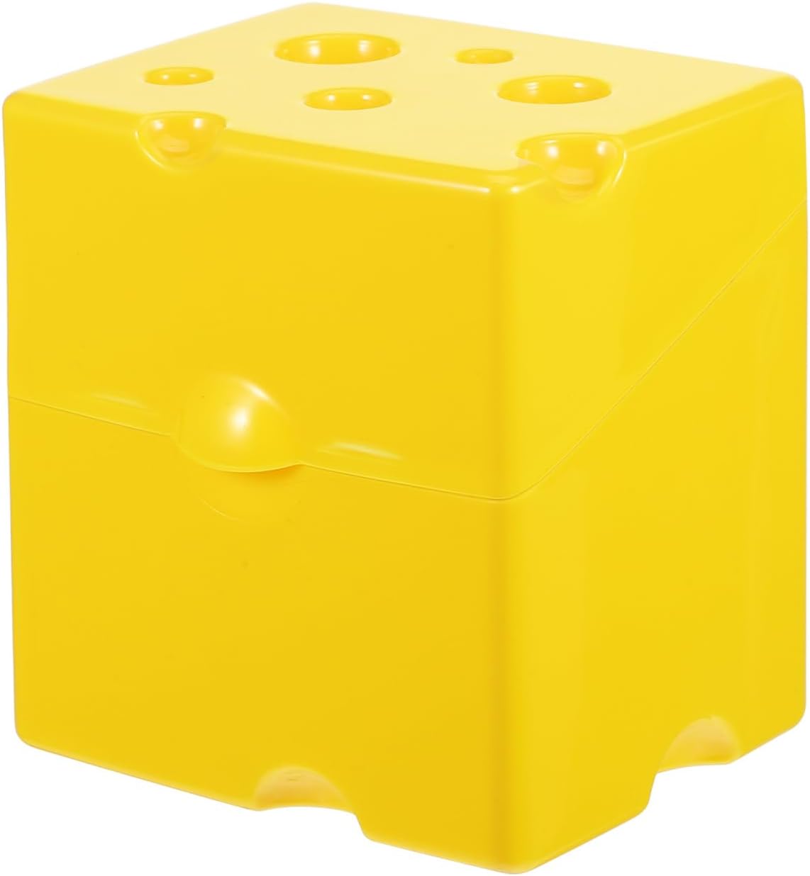 Soporte queso rodajas refrigerador con tapa 4.13x3.93x3.14"