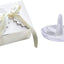 Bandeja porcelana soporte anillos joyas 10cm regalo boda