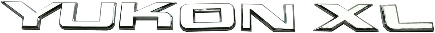 Emblema placa identificación puerta SUV Yukon XL cromado