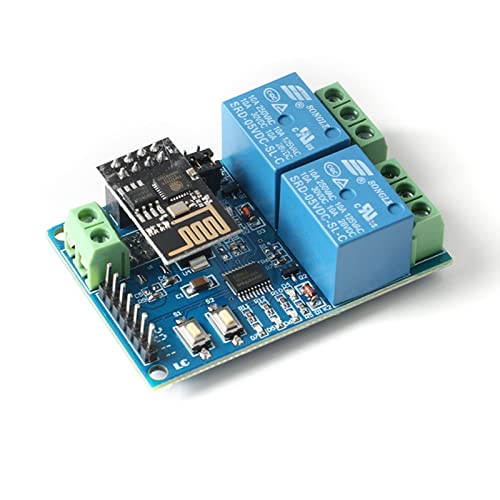 Módulo Relé WiFi ESP8266 Doble Canal IoT