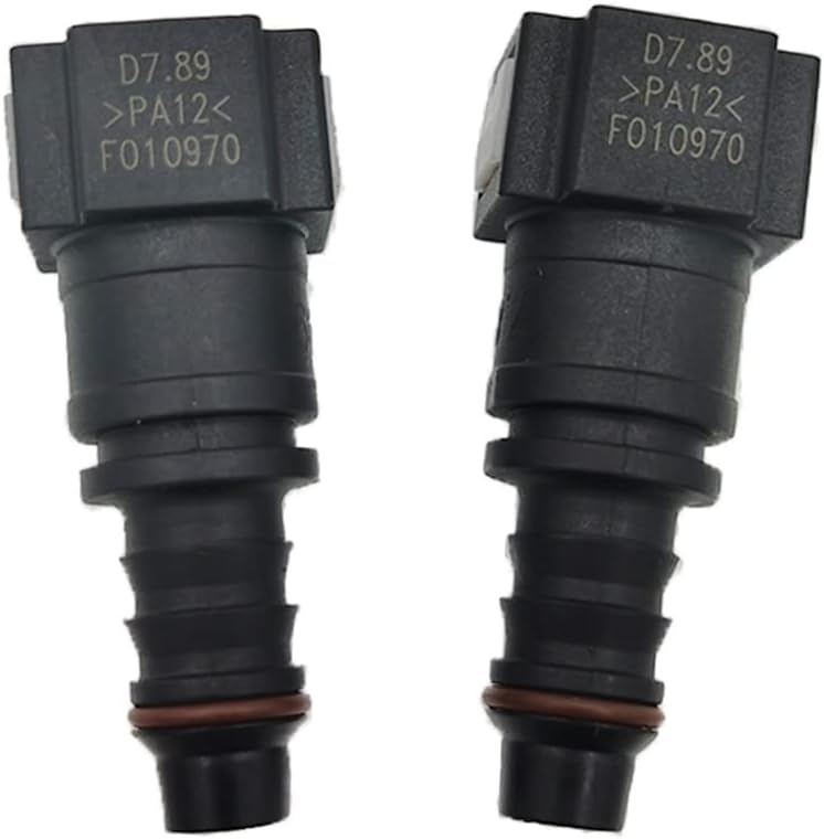 2 Conectores Bundy Hembra a Manguera ST 5/16 a 3/8